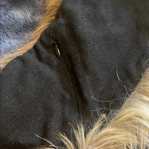 SpiritHoods Brown and Tan Faux Fur Hood - Picture 4 of 4